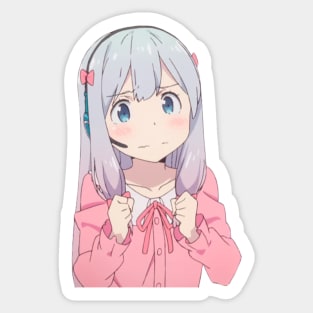 Sagiri Worried Sticker